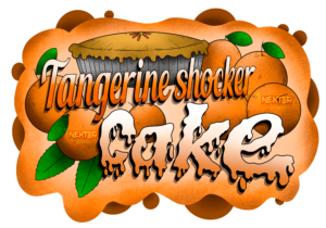 tangerine shocker cake